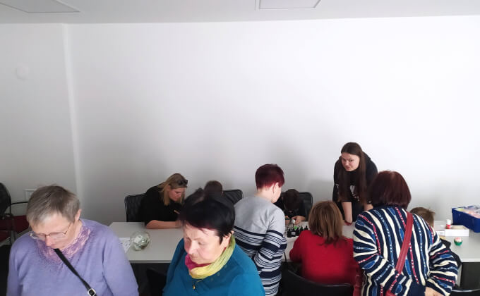 Mezigenerační velikonoční tvoření v Tékáčku