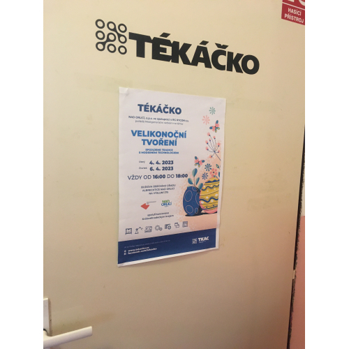 Mezigenerační velikonoční tvoření v Tékáčku